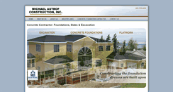 Desktop Screenshot of michaelastrofconstruction.com